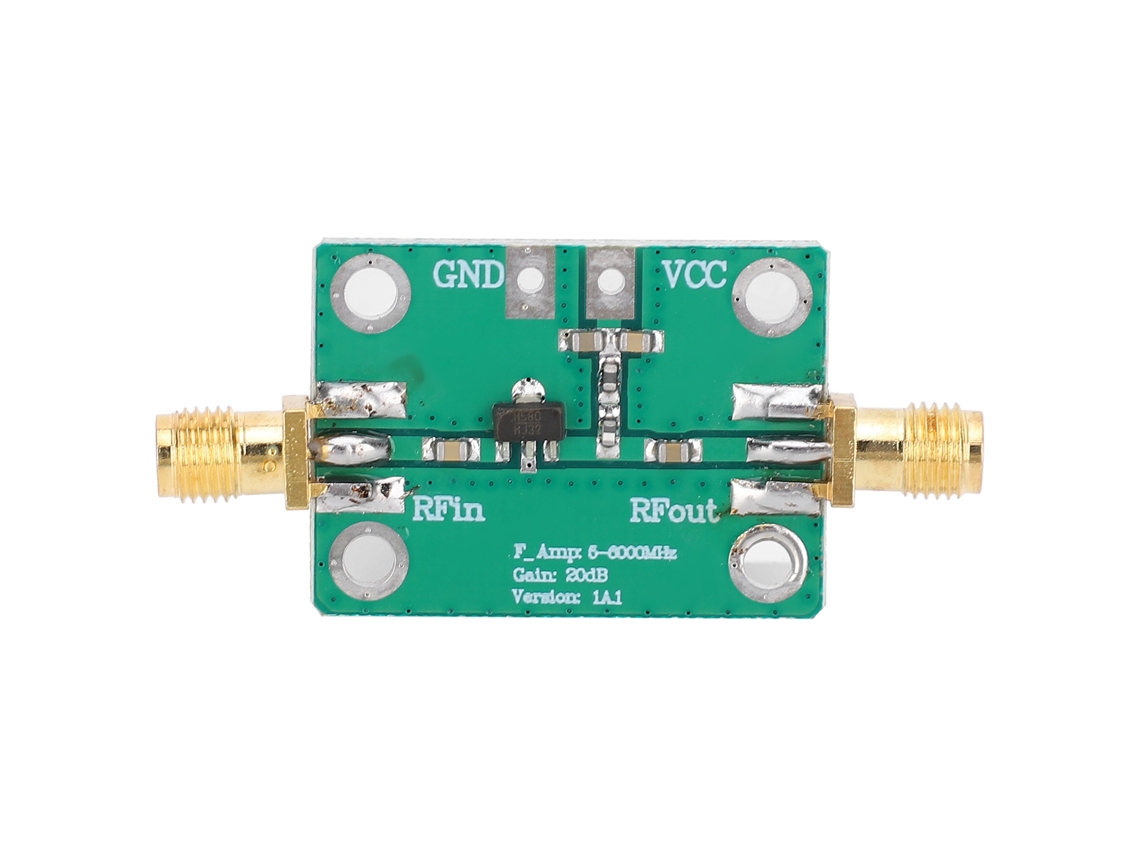 Módulo Amplificador De Potência Rf Hmc580 Vpp=5v 50ω Placa Electrónica