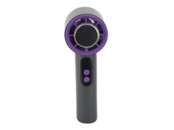 Ventilador Turbo Portátil 3 em 1 de Mão Usb Recarregável com Display Digital Pequeno de Bolso