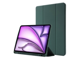 Capa de couro tripla Webake Skin Feel para tablet com compartimento para caneta