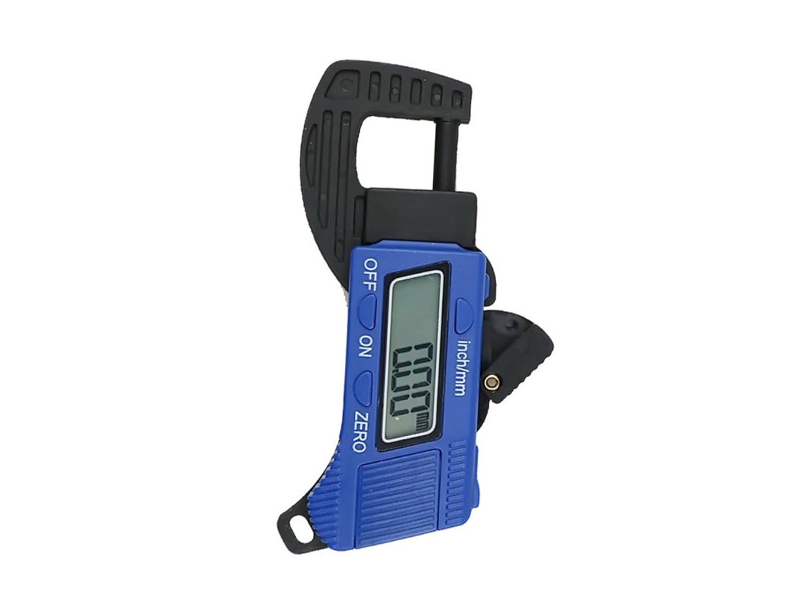 Medidor De Espessura Digital Hemobllo, Com Visor Eletrônico, Leve E