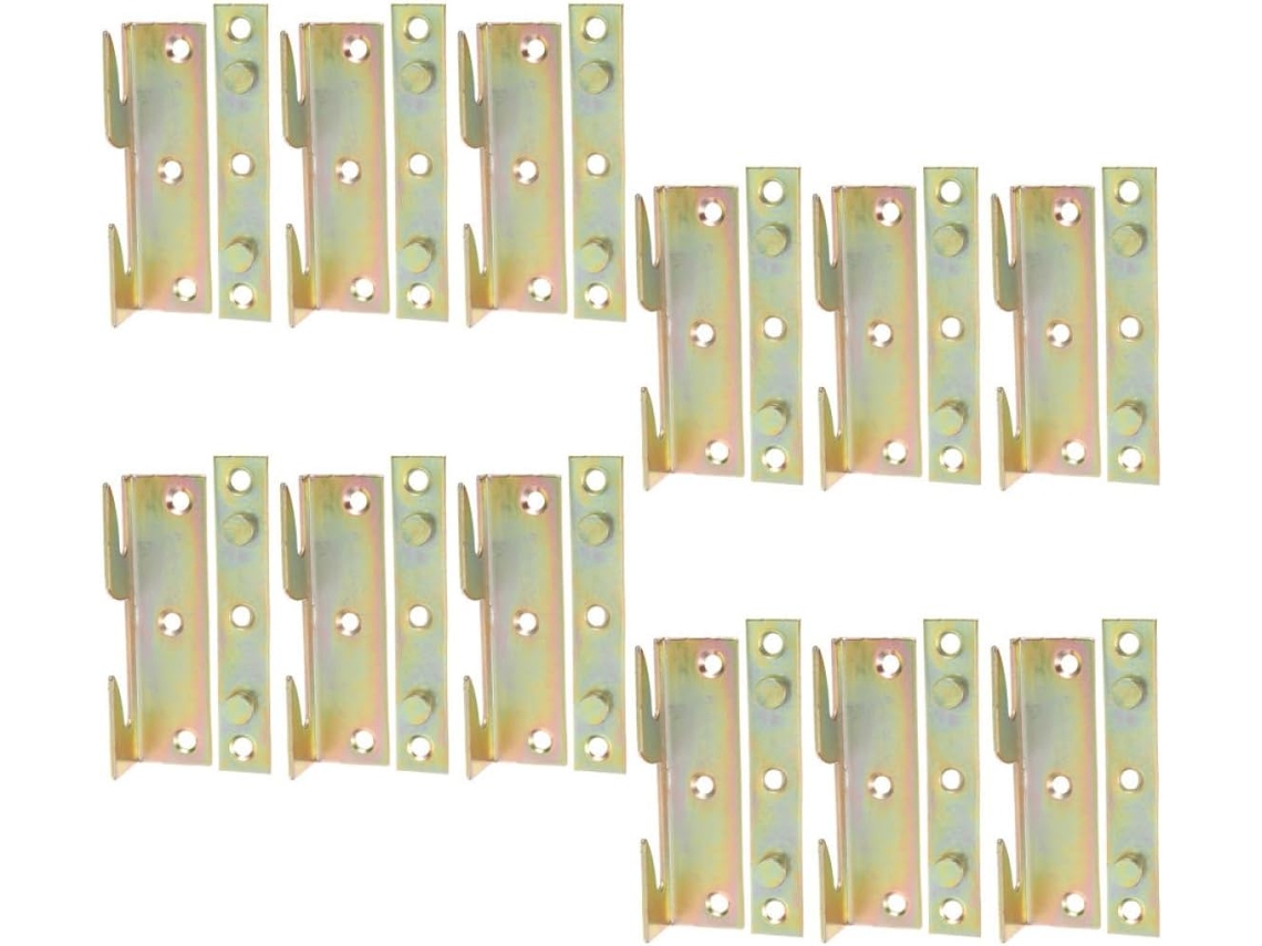 Suportes Para Estrutura De Cama Aboofan Em Aço Laminado A Frio, 12 Peças, Design Clássico Vintage, Acessórios De