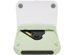 Leitor Cd Portátil Bluetooth Vikye, De De Mesa Recarregável Com Alto-falantes, Carregamento Rápido Com