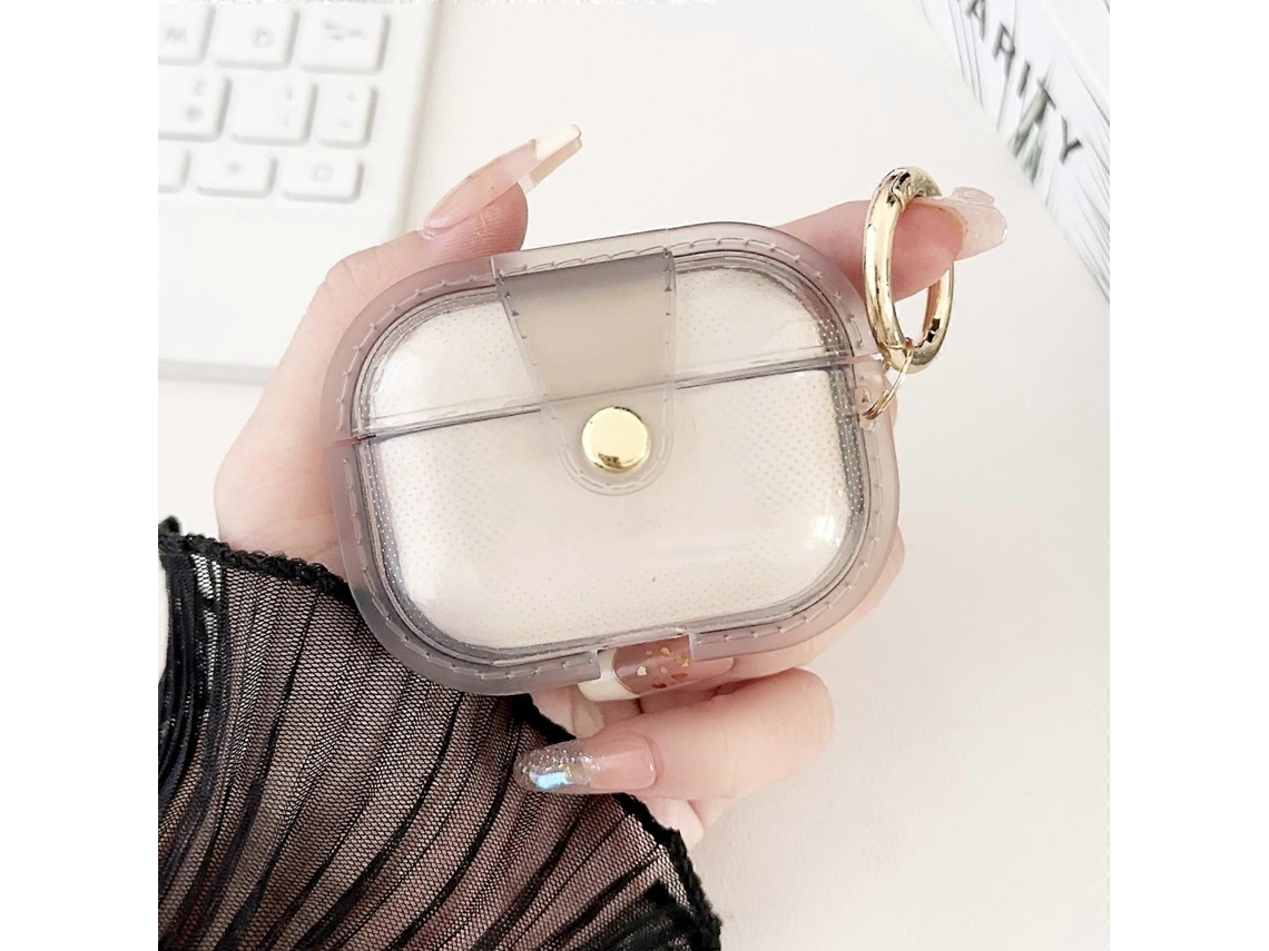 Capa TPU Magnética Transparente para Fones de Ouvido Tws GIECY
