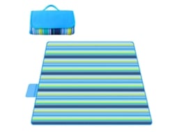 Vlrla-manta De Picnic Grande Plegable Impermeable, Alfombra De Picnic Exterior Resistente Para Camping, Senderismo, Playa Y Viaje