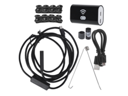 Endoscópio Industrial Sem Fio 8mm 10m Câmera Flexível Ferramenta De Reparação