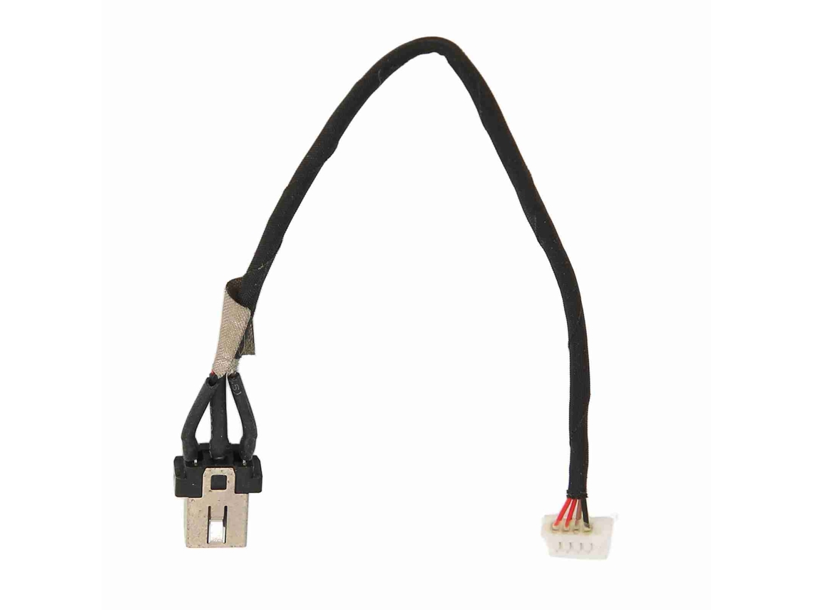 Cable de Repuesto para Conector de Alimentación de Cc para Lenovo Ideapad 1109 02241 11 81cx , Abs Resistente Al Desgaste. (ca34)