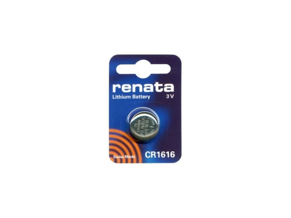 Pacote de Bateria de Lítio RENATA Cr1616 3V com 2