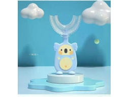 Bebê 360 Graus Em Forma De U Higiene Bucal Limpeza Silicone Escova De Dentes Macia Escova De Dentes Infantil Bonito Dos Desenhos Animados