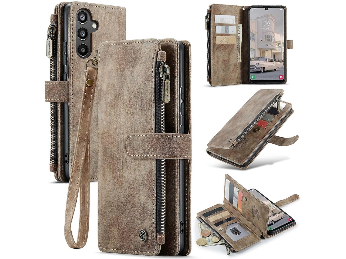 Capa Couro Para Samsung Galaxy A34 5g, Elysve