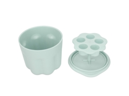 Kit De Limpeza E Secagem De Pincéis De Maquiagem Em Silicone Com Estante E Capa Protetora Verde