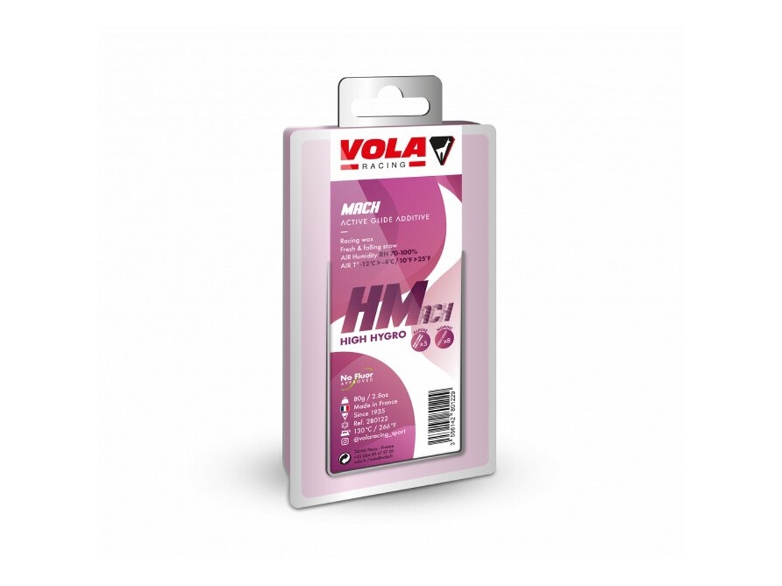 Cera de corrida de esqui VOLA HMach 80 g