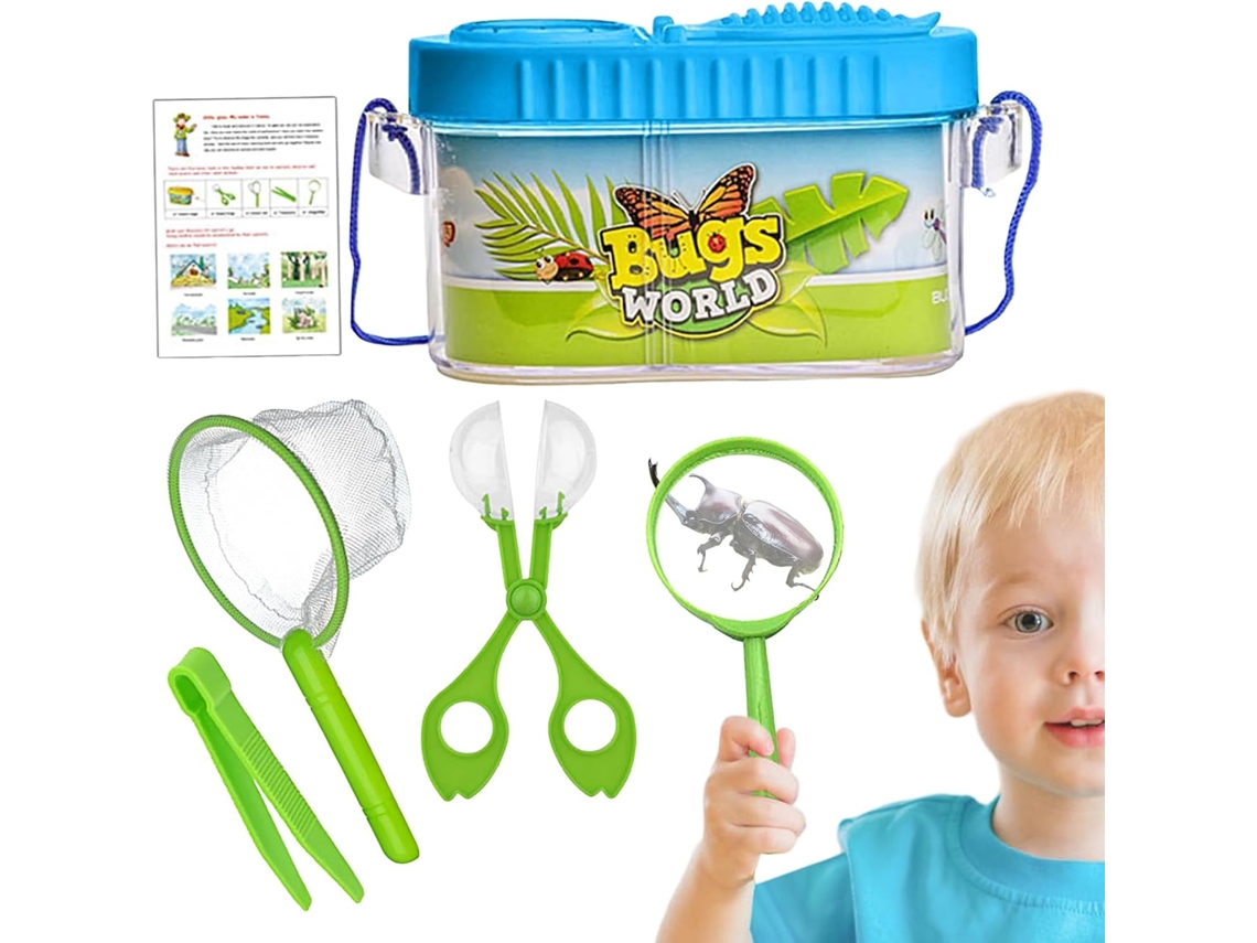 Slowmoose Gaiola Para Crianças Com Visor E Lupa