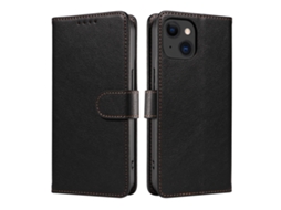 Capa Para Iphone 17 Pro, Capa Flip, Preta