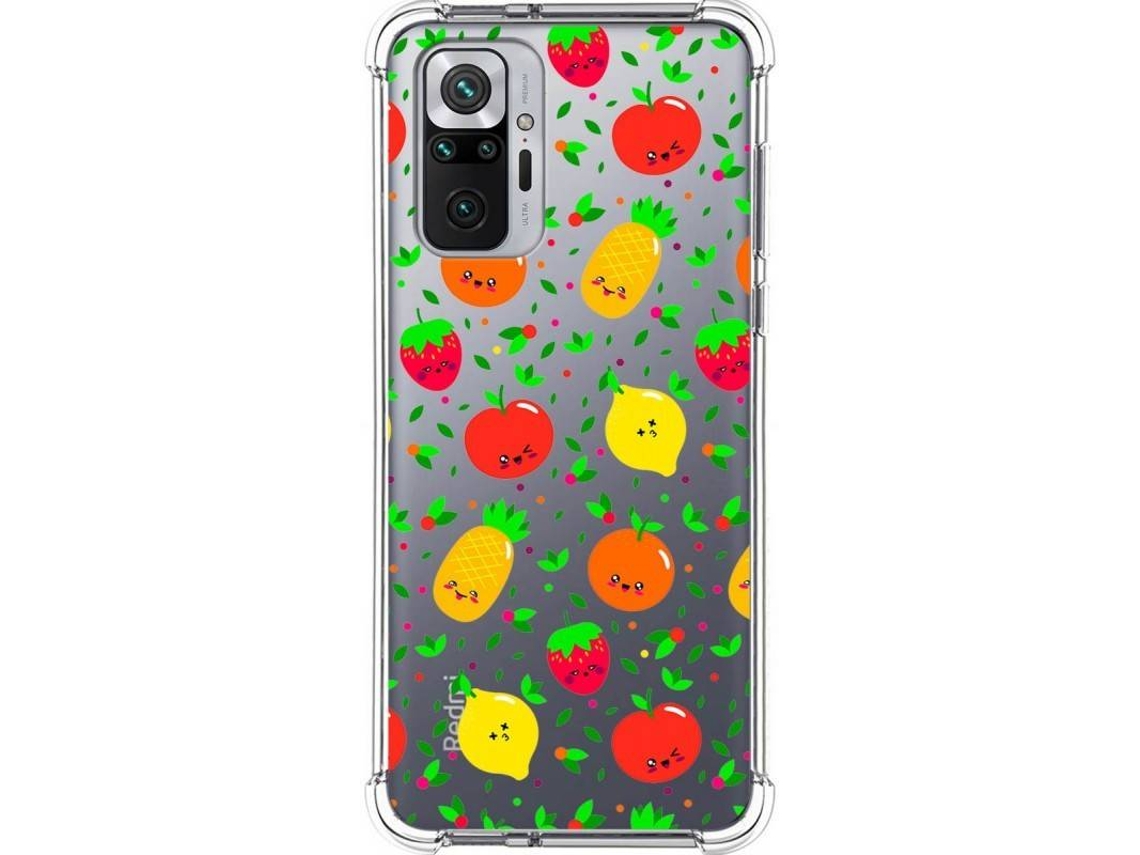 Capa Xiaomi Redmi Note 10 Pro TUMUNDOSMARTPHONE Frutas 01 Multicor