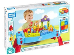 Mesa de Blocos MATTEL Mesa Portátil de Construção (Idade Mínima: 1 - 30 Peças)