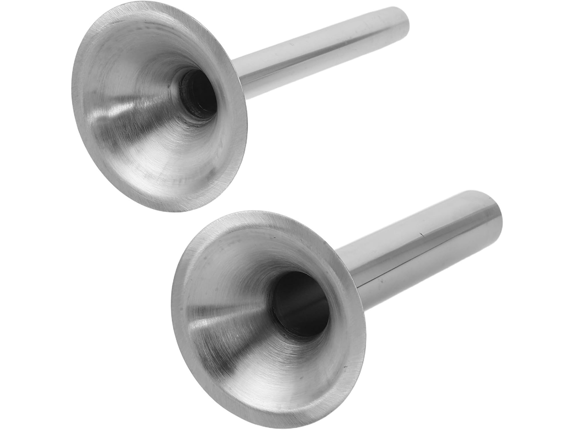 Tubos De Aço Inoxidável Favomoto Para Embutir Linguiça, 1, 5e 2, 5cm, Para Moedor De Carne, Resistentes À Corrosão E