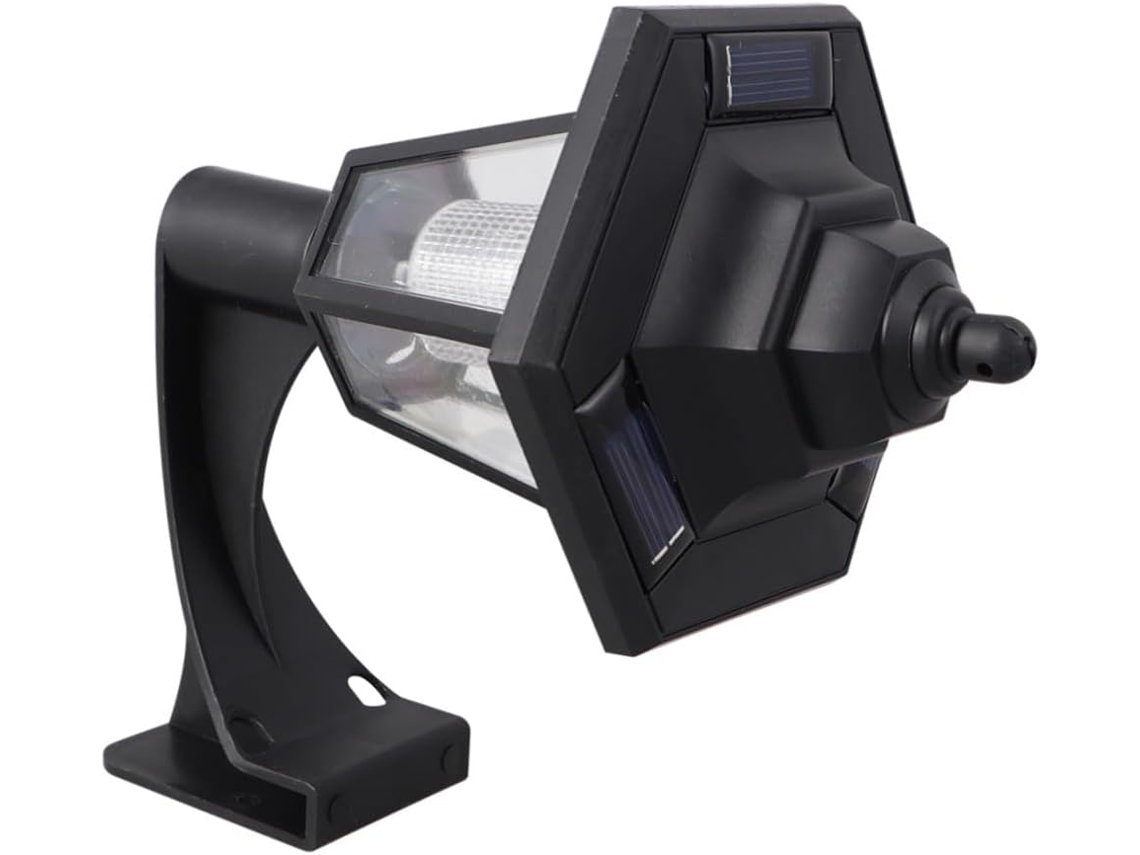 Conjunto de 2 Luminárias Solares de Parede Hexagonais Retrô para Jardim, Pátio e Gramado. SFUSHOS