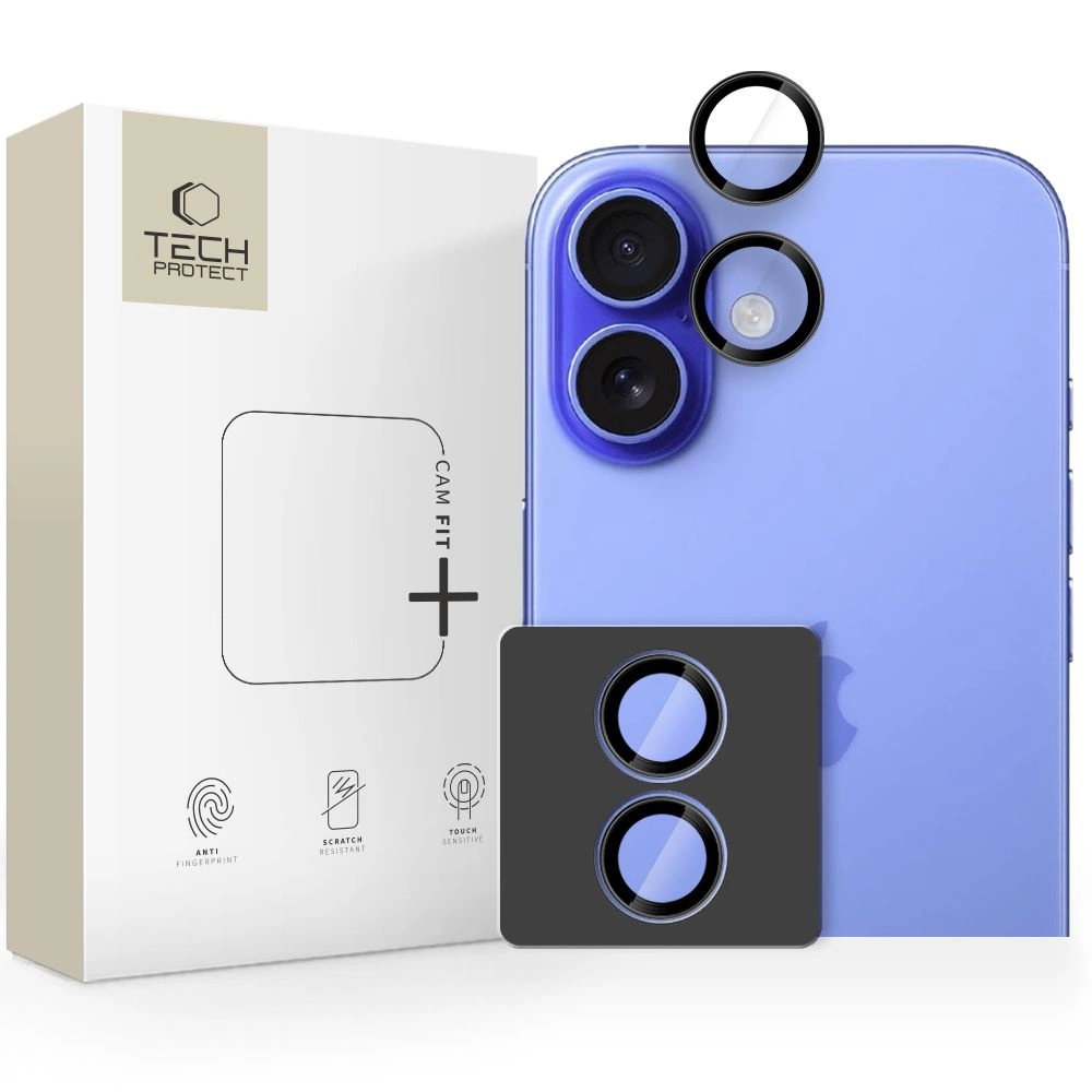Capa De Câmera Tech-protect Camring Fit Para Iphone 17 - Proteção Para A Câmera