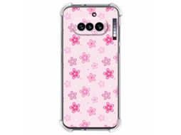 Capa Tumundosmartphone De Silicone À Prova De Choque Para Nothing Phone 4a 5g Com Estampa Floral