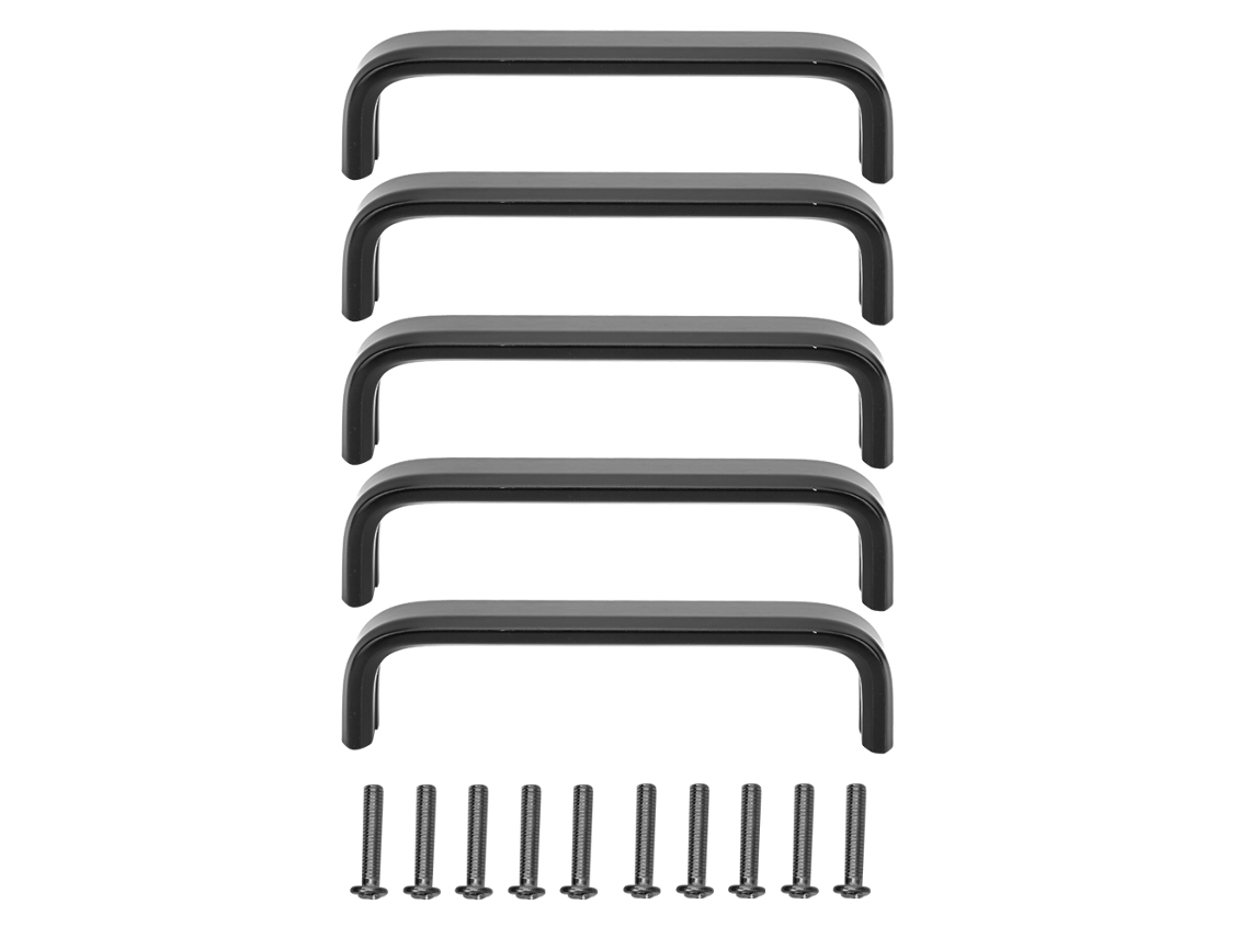 Puxador De Porta Laxiscreed De 96mm Em Liga De Alumínio Com Design Minimalista