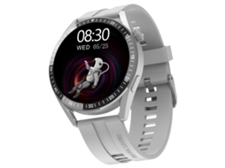 (prateado) Pulseira Inteligente Com Tela Colorida De 1,32 Polegadas, Compatível Com Chamadas Bluetooth, Monitoramento De Frequência Cardíaca