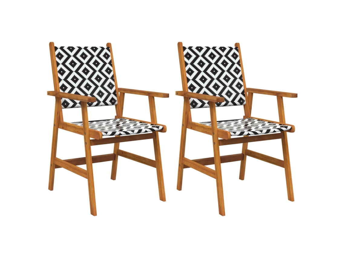 Garden Chair, Garden Chairs Vidaxl Marrom Madeira De Acácia (n/a)