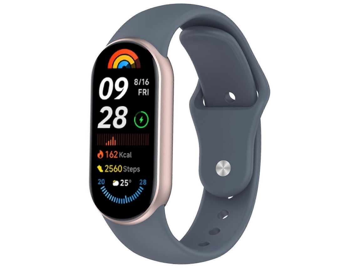 Pulseira De Silicone Com Fecho Reverso Xdfind Para Xiaomi Smart Band 10 / 9 / 8