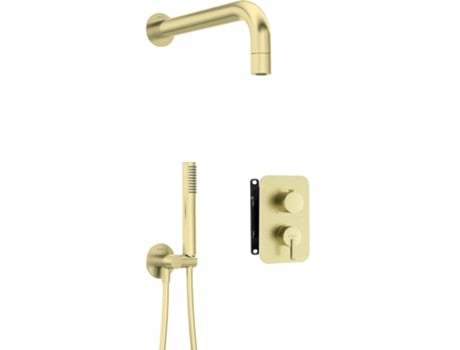 Concealed Shower Set With Mixer Box With Hand Shower Deante