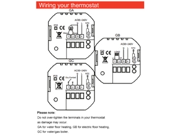 Termostato Wi-Fi Primerox com Controle por App, Alexa, 16a, para Aquecimento