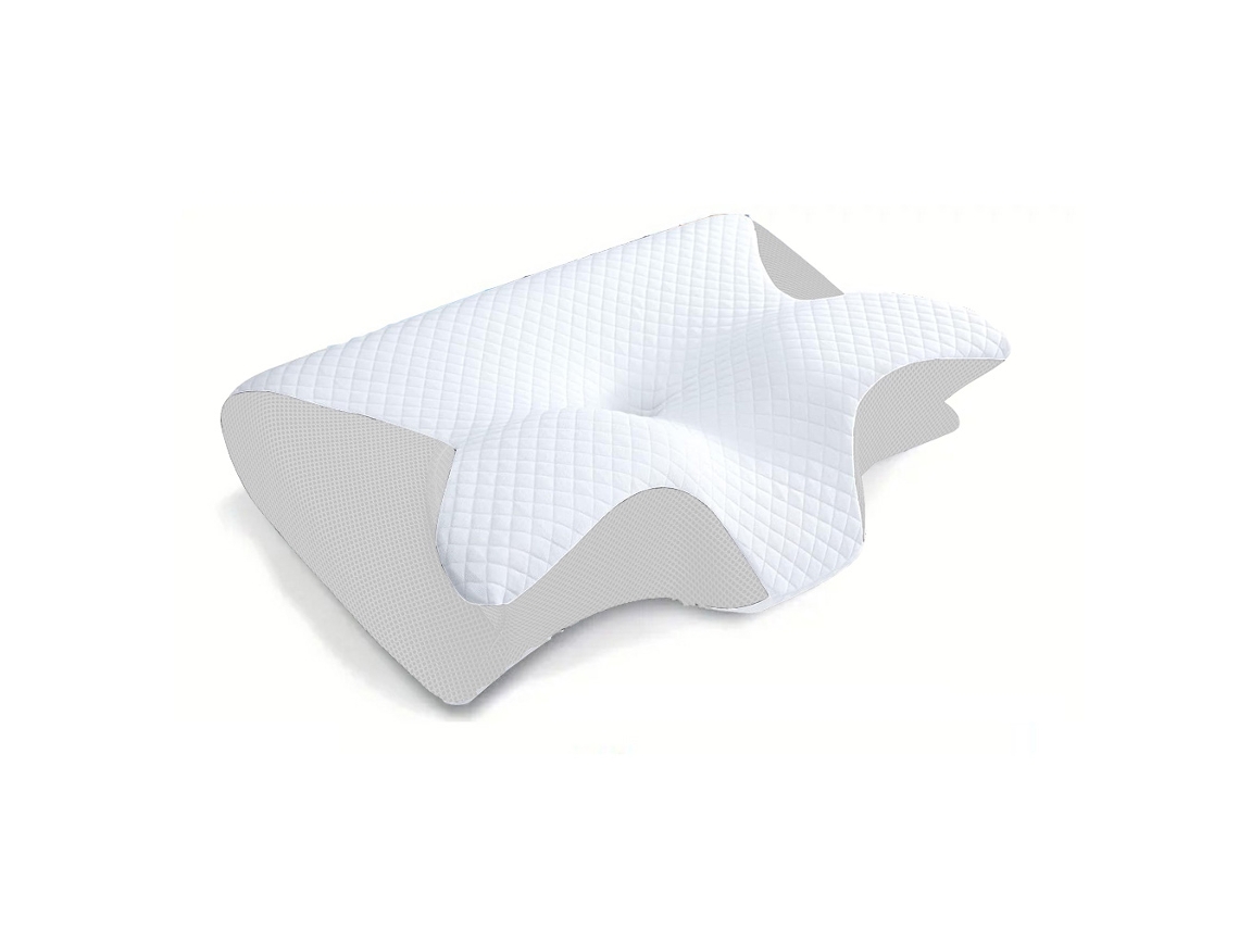 Lurelia Almofada De Viagem, Em Poliéster, Apoio Cervical, Branco