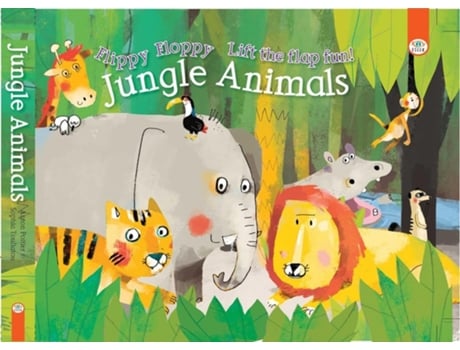 Livro Flippy Floppy Jungle Animals de Iseek Ltd (Inglês - Capa Dura)