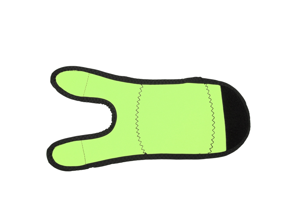 Capa para regulador de mergulho elástica resistente ao desgaste leve plegável para snorkeling proteção verde fluorescente