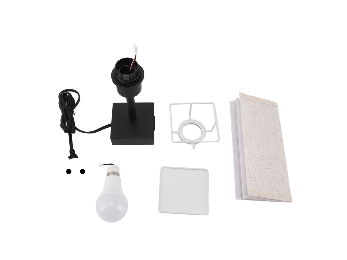 Lâmpada de Cabeceira Ajustável com Touch Control e Portas Usb para Quarto e Escritório | S/MARCA