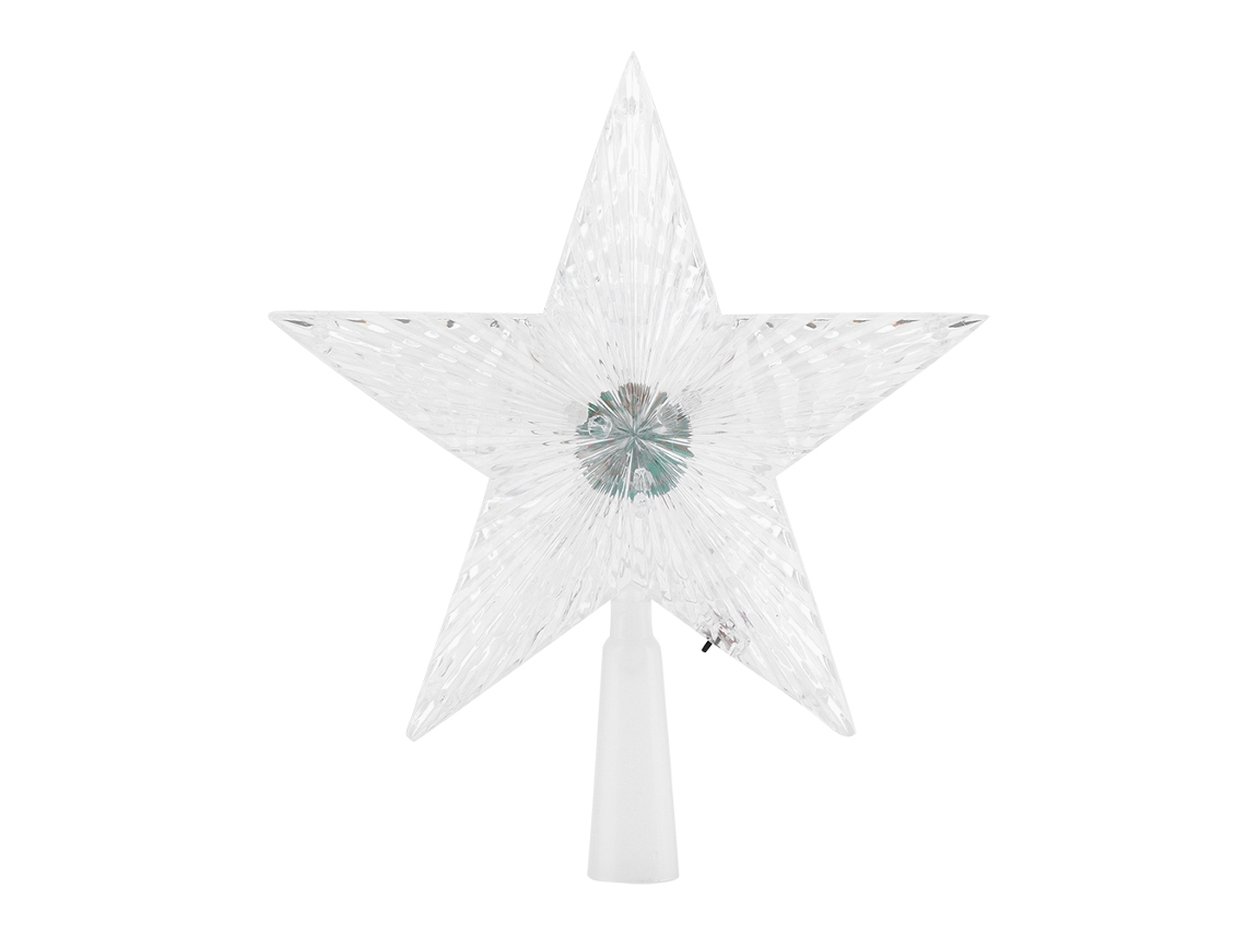 Laxiscreed Estrela De Natal Led De Cinco Pontas Para Decoração De Árvores E Festas Ao Ar Livre