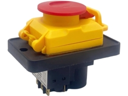 Interruptores de botão eletromagnéticos Kjd18 em PVC com 7 pinos