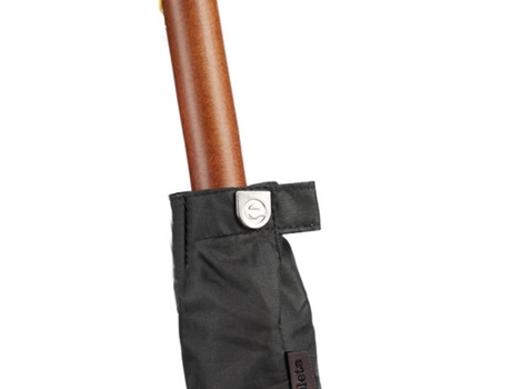 Guarda-chuva Ezpeleta Homem Comprido Automático Stick Madeira Preto
