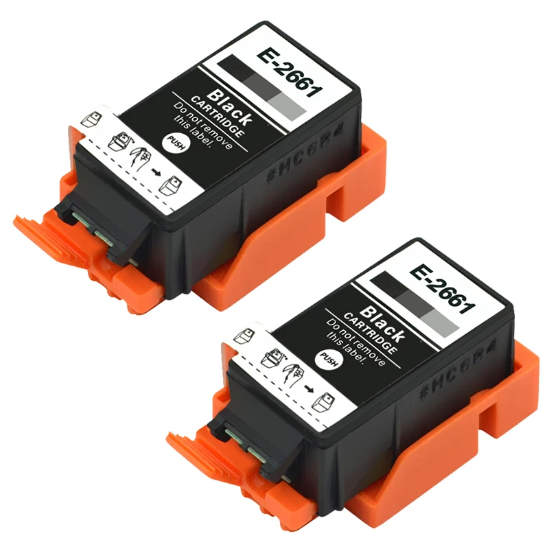 Bk 2pceurope / South Africa / Russia T2661 T2670 T266 T267 266 267 Ink Cartridge Epson Workforce Wf 100w Wf 110w MDUG
