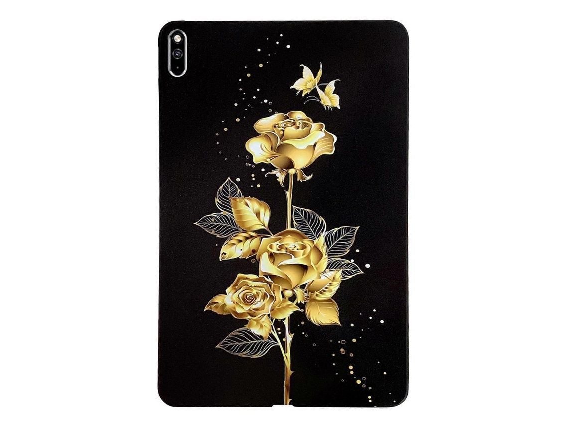Capa De Tpu Para Tablet Huawei Enjoy 2 Com Estampa De Pintura Colorida.
