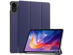 Capa Protetora Dobrável Em Três Partes Para Tablet Samsungdeep Blue Tab S8 Plus 2022/s7 Fe/s7 Plus 12.4 Modelo 2021 Universal Ushion