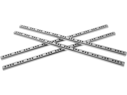 Corrediças Para Gaveta Sosoport De 4 Pares, 16 40, 6cm, Reforçadas, Com Fechamento Suave, Rolamentos De Esferas Aço E