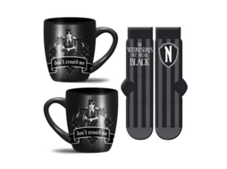 Wednesday Mug & Sock Set Wear Black]