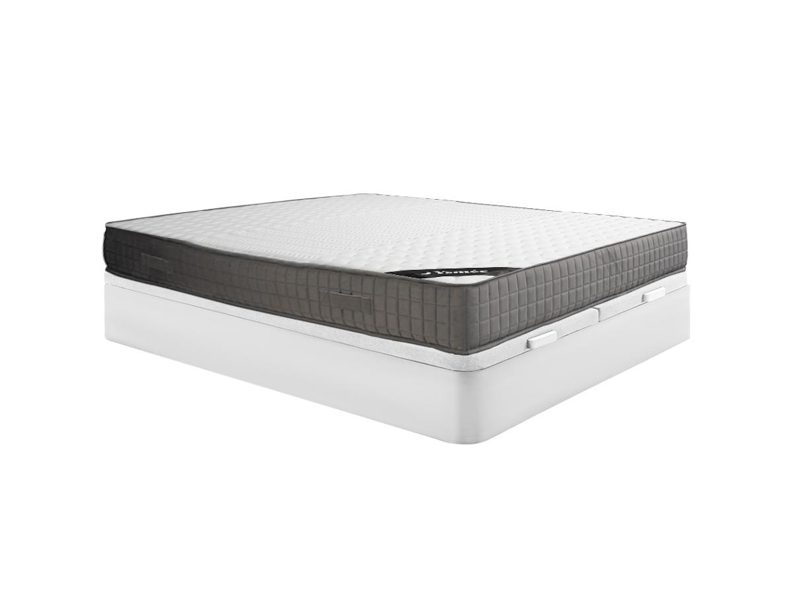 Sommier Cofre Danevo VENTE-UNIQUE.PT Branco (180x200cm)