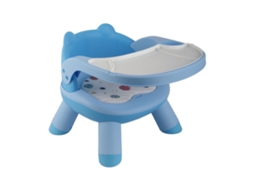 Primerox cadeira de Jantar Infantil Multifuncional Segura com Almofada Sonora Azul