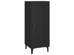 Aparador 34,5x34x90 Cm Madeira Preto MAISON EXCLUSIVE
