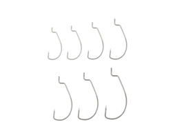 Conjunto de 5 Ganchos GAMAKATSU Worm Offset Ewg 5/0