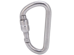 Mosso de Aço Inoxidável D Ring para Escalada, Senderismo, Gancho de Fijação Rápida (φ8×80) com MARCA