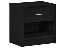 Bedside Cabinet, Bedside Cabinets Vidaxl Marrom Madeira Processada (n/a)