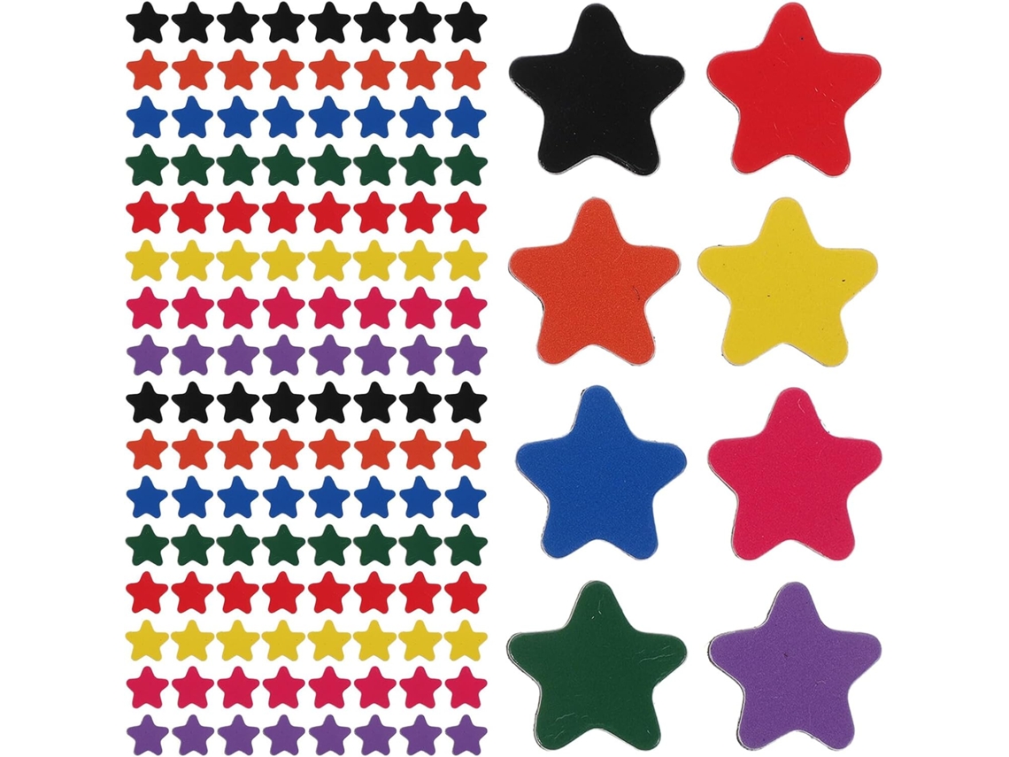 80 Adesivos Magnéticos Em Formato De Estrela, Ímãs Decorativos Para Geladeira, Ímãs Para Geladeira Infantil, Decoração Gokoco