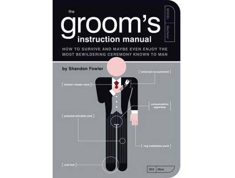 Livro the groom's instruction manual de shandon fowler (inglês)