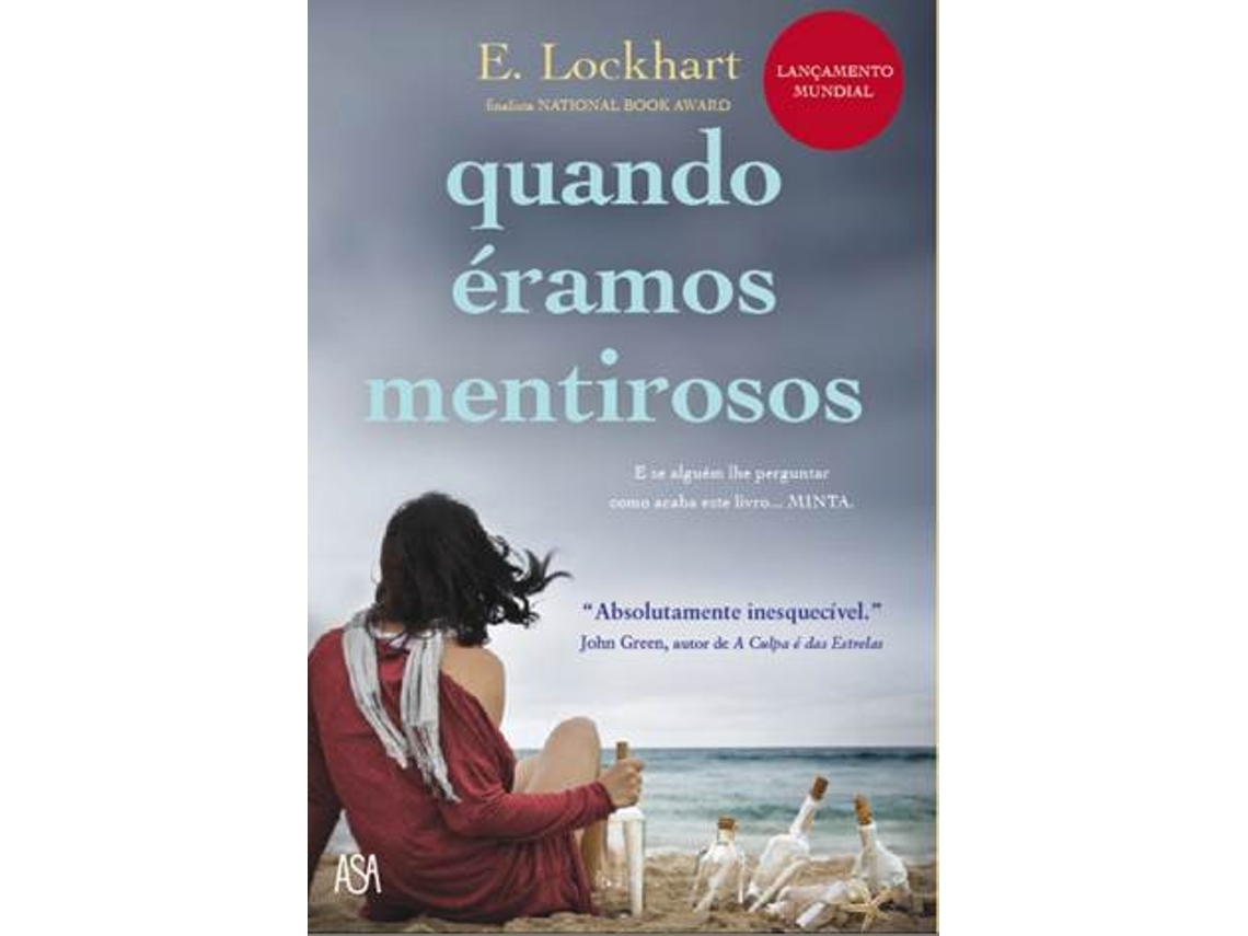 Livro Quando Éramos Mentirosos de E Lockhart (Português)